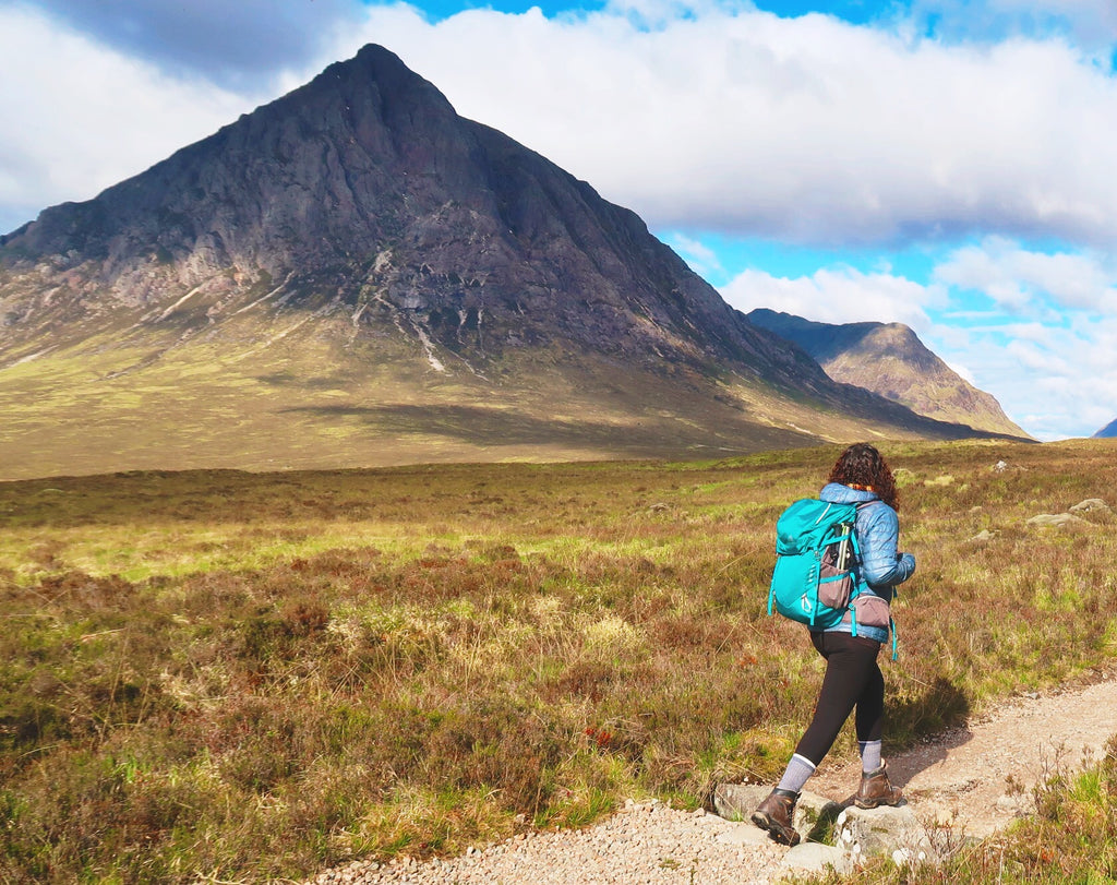 A mom hiking solo on the West Highland Way in Scotland