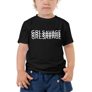 Blur Toddler Short Sleeve Tee - GRLSAVAGE